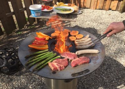 Tim-Kock Events Feuerplatte